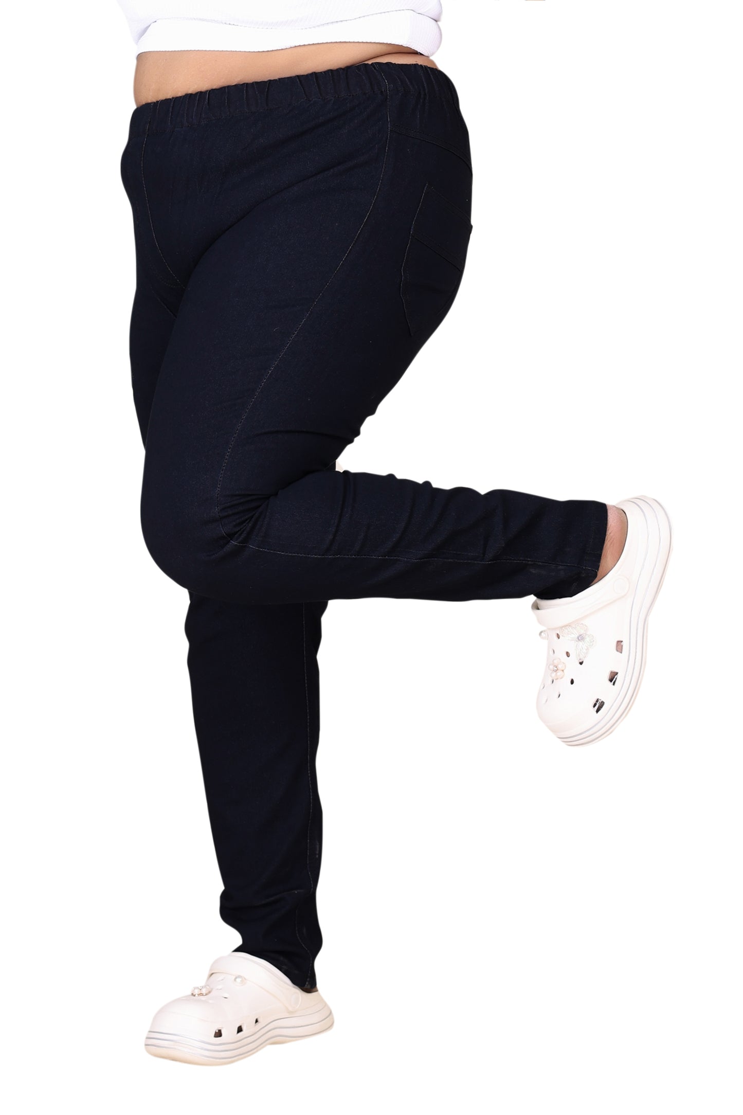 Black Plus Size Jeggings