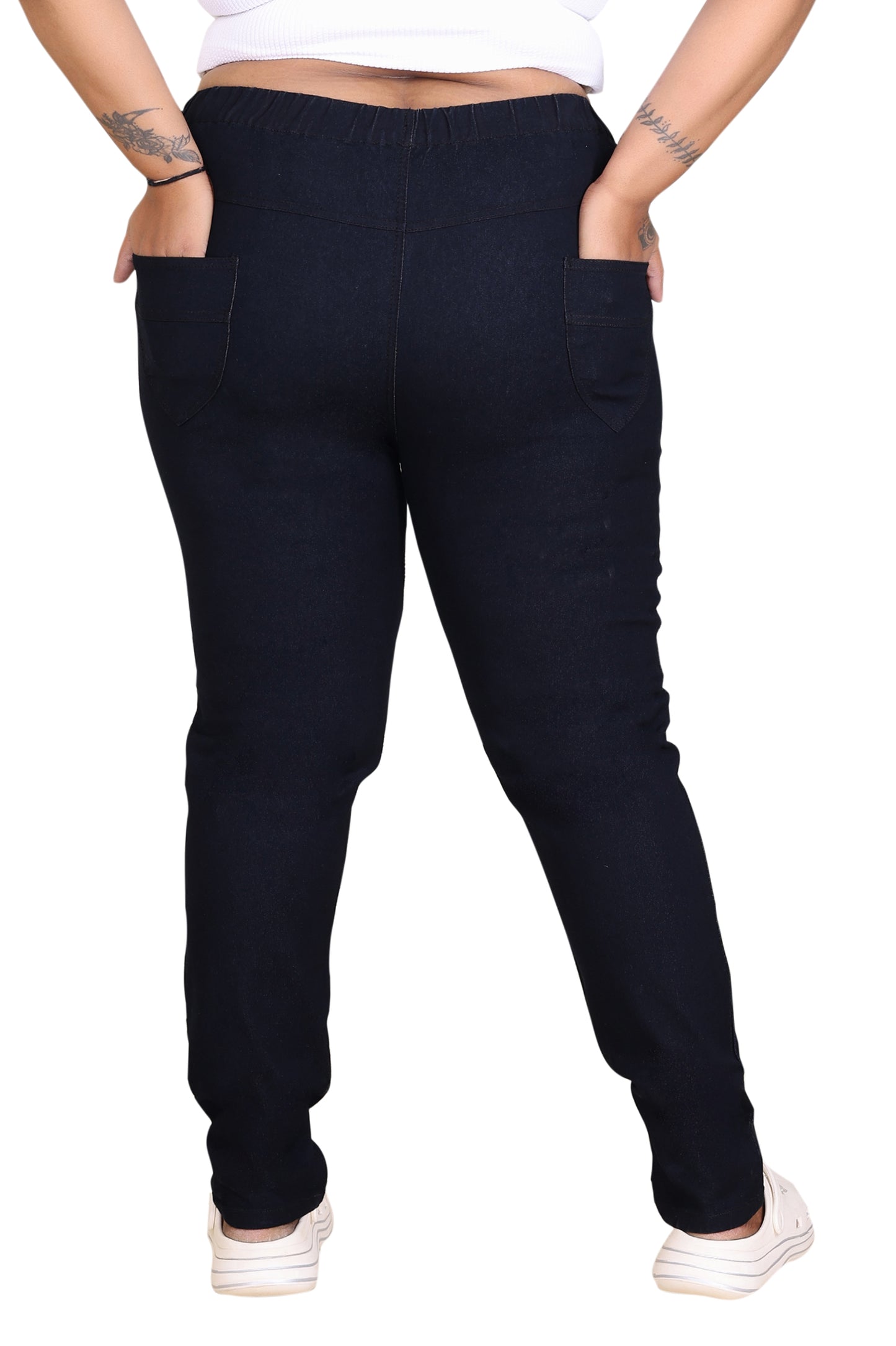 Black Plus Size Jeggings